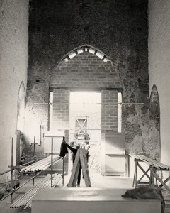 Holycross Abbey during Restoration