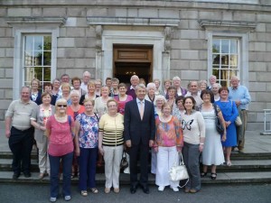 Holycross Ballycahill Active Retirement Group on their Recent Visit to the Dail